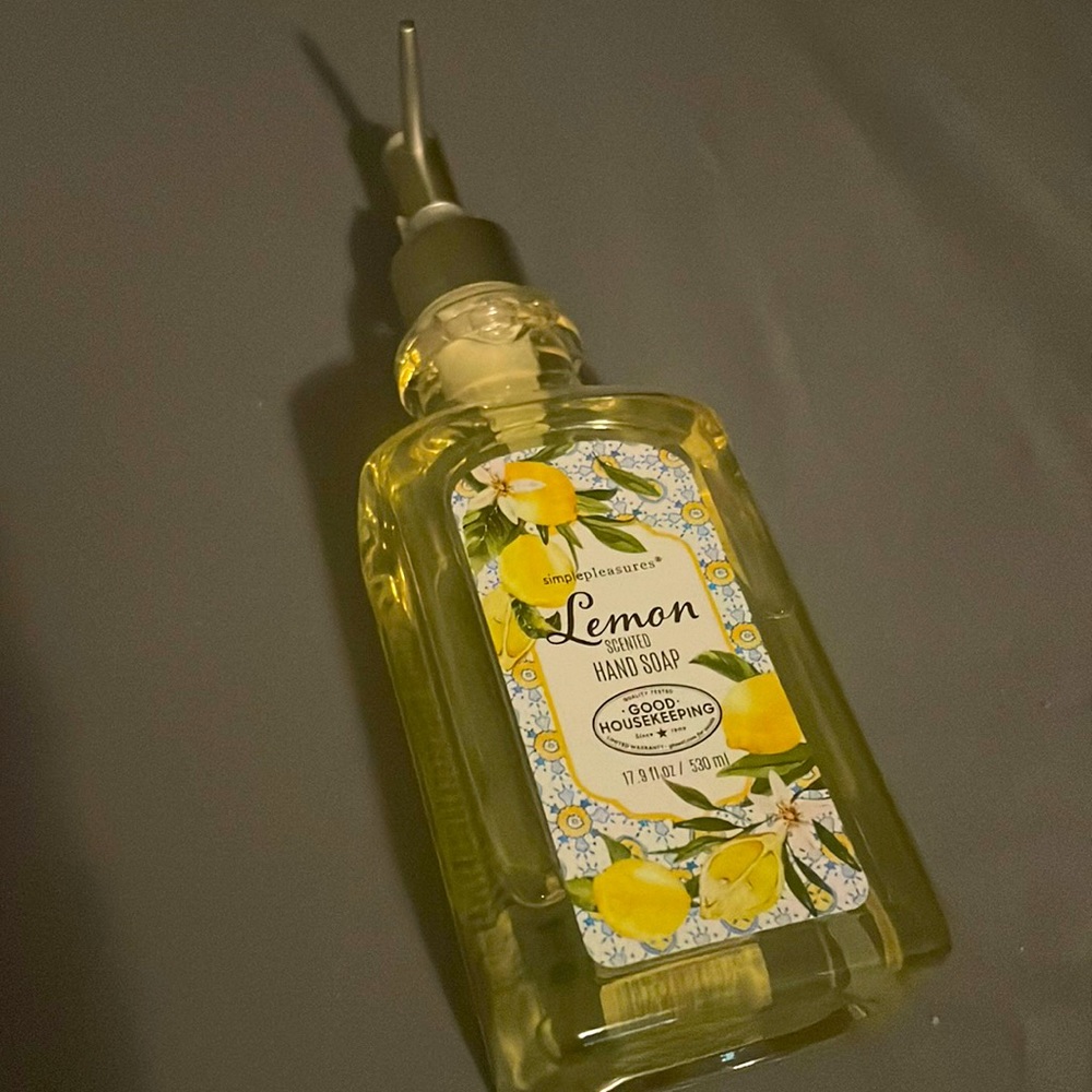 Lemon hand soap